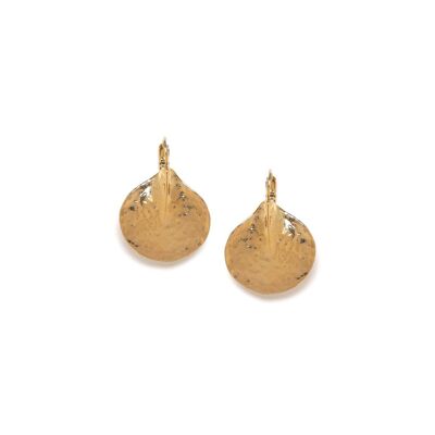 PETALES golden sleeper earrings
