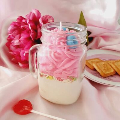 Bubblegum jar candle