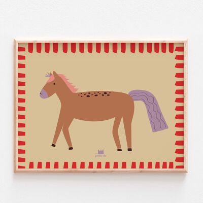 Poster - Heimdekoration - Magisches Pferd