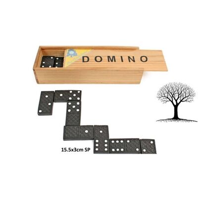 Domino-Holzkiste