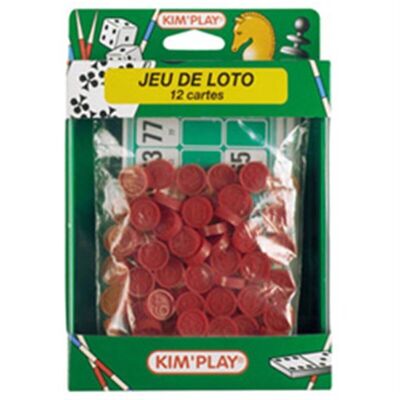Lottospiel mit 12 Karten