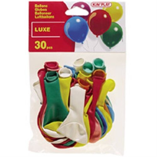 Sachet 30 Ballons à Gonfler Luxe      