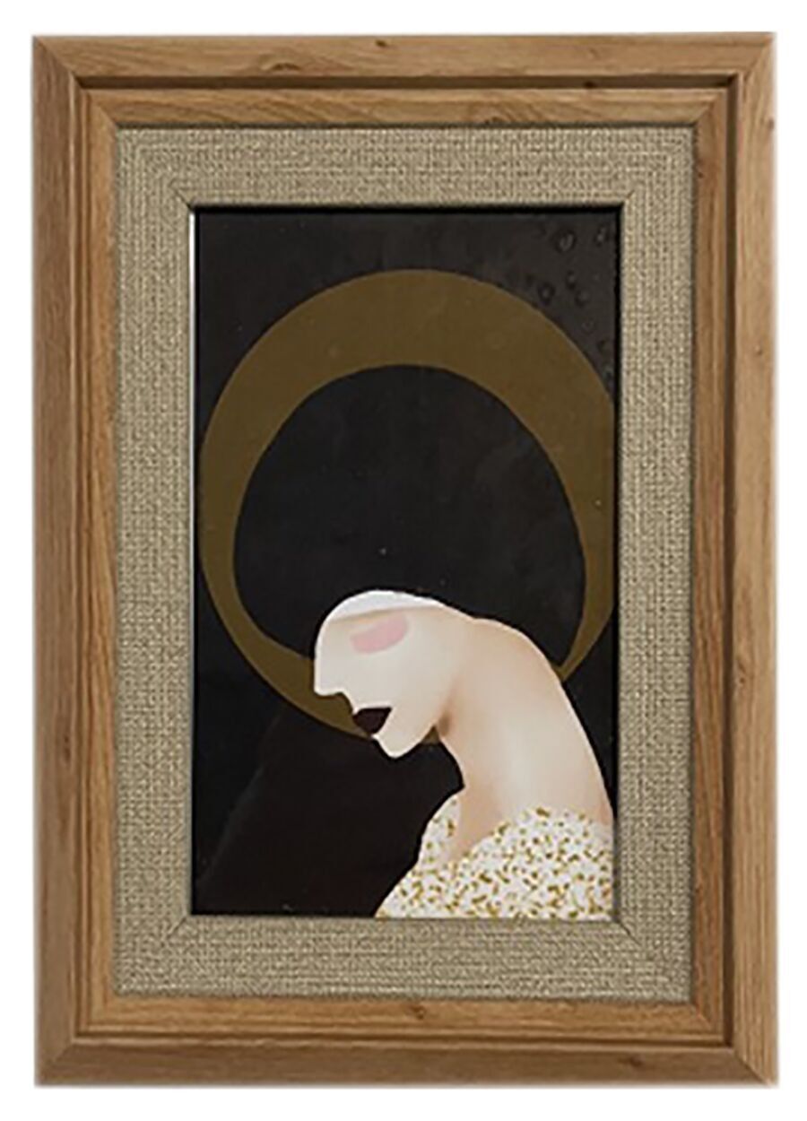 Tischgestell aus PU. Abmessung: 20 x 25 cm, Diagonale: 25.4cm LM-138