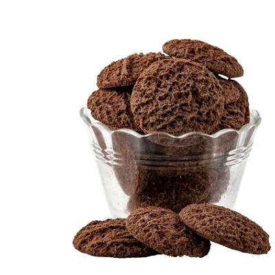 Organic Intense Chocolate Biscuits - Bulk in 3Kg bag