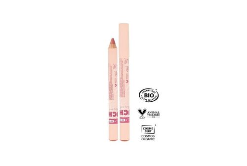 Rouge à lèvres certifié bio corail