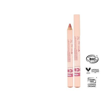 Certified organic coral lipstick