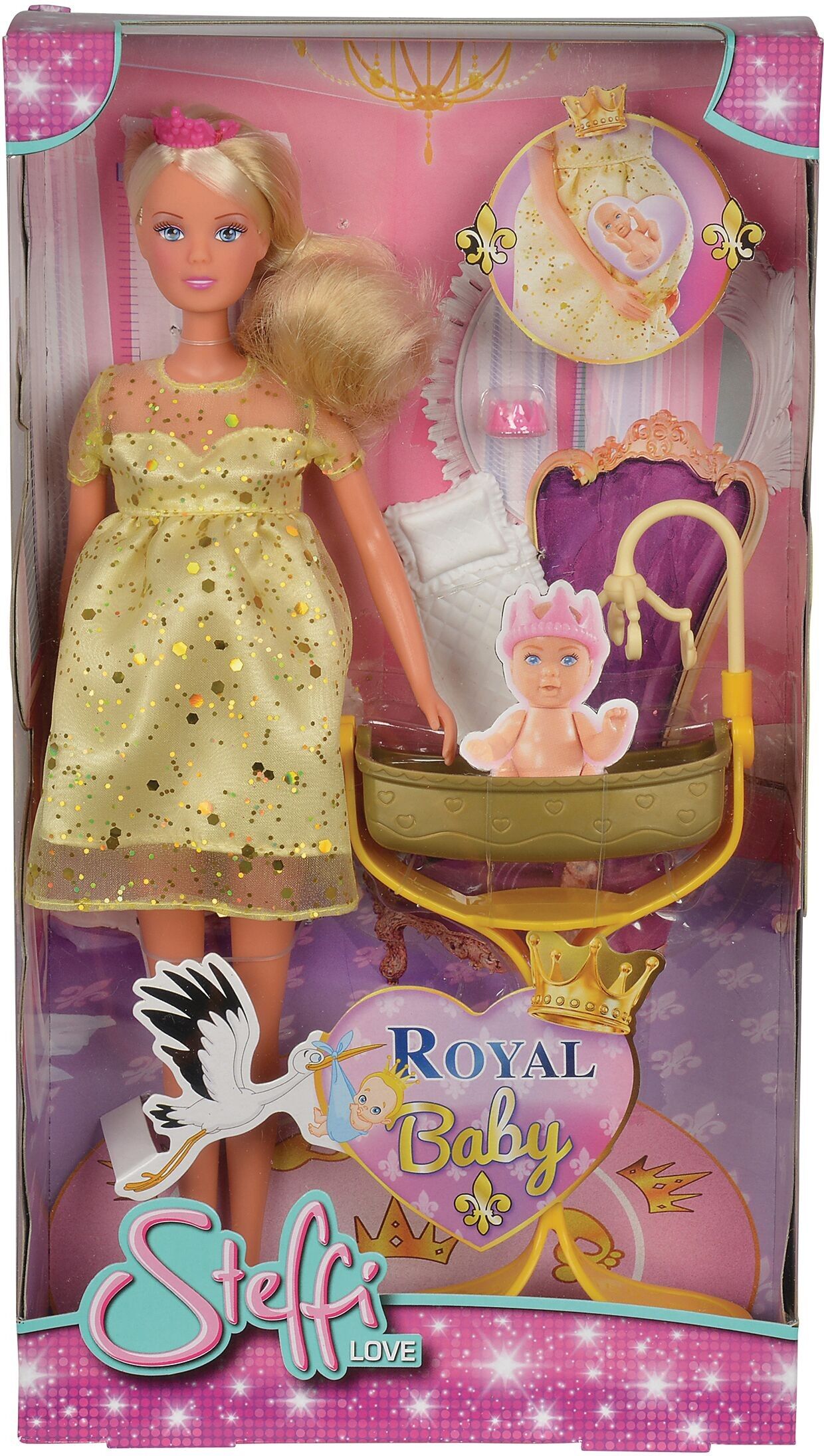SMOBY - Steffi Love - Pregnant Baby Royal