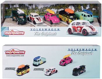 5 Majorette Volkswagen Giftpack