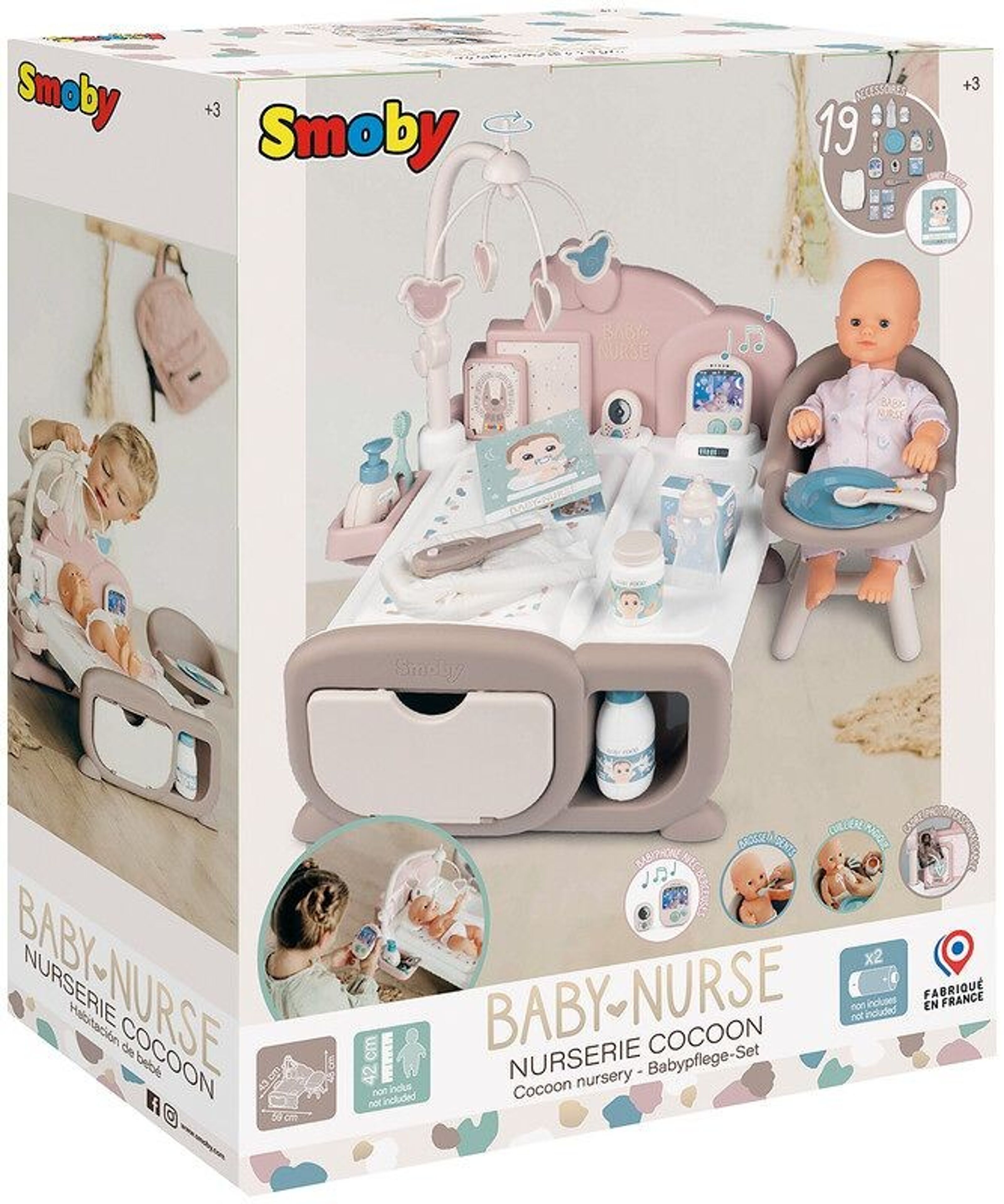 Smoby Cocoon Nursery - Clement