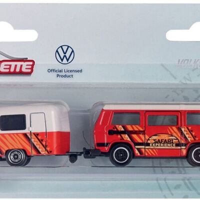 1 Majorette Volkswagen Trailer - Modèle choisi aléatoirement