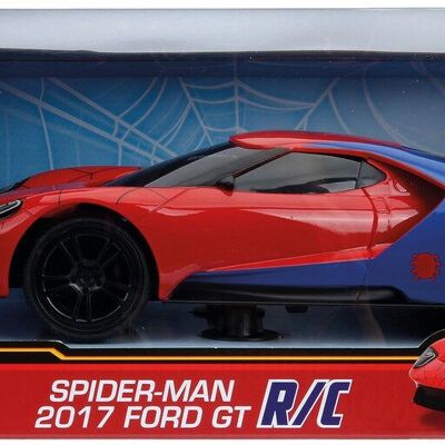 Vehículo Radiocontrolado 1/16 Ford GT Spiderman