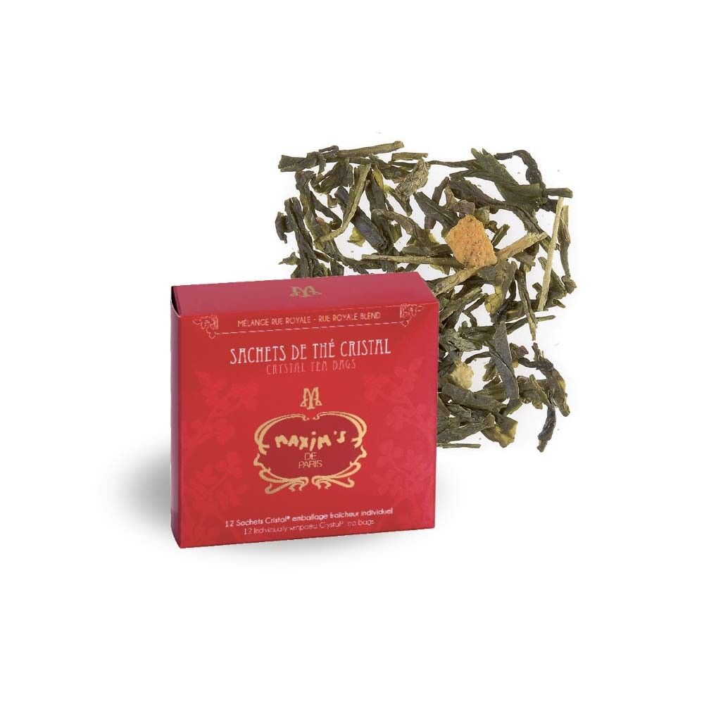 Maxim's grüner Tee in Beuteln