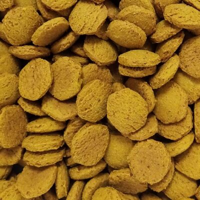 Biscuits Apéritifs Bio au Curry - Vrac en poche de 3Kg