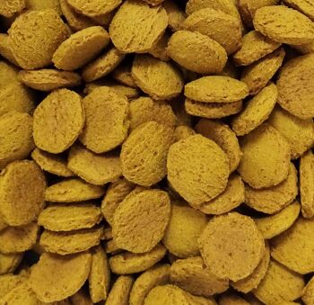 Biscuits Apéritifs Bio au Curry - Vrac en poche de 3Kg 1