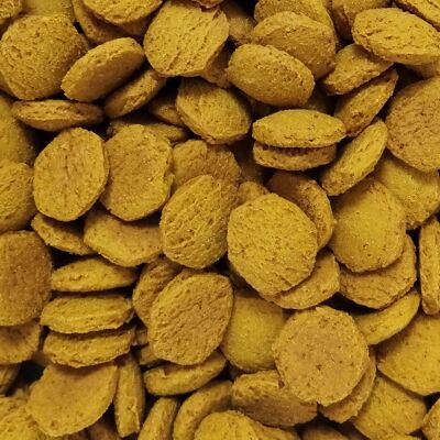 Biscuits Apéritifs Bio au Curry - Vrac en poche de 3Kg