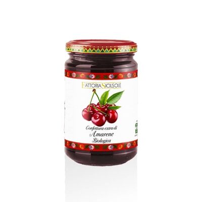 Organic Black Cherry Extra Jam