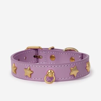 Collier Nara avec clous lilas