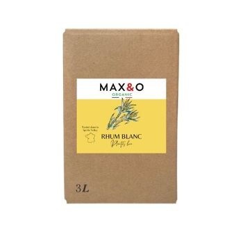 Max&O Rhum Blanc - BIB 3L