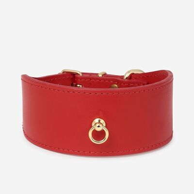 Collar Galgo Nara rojo