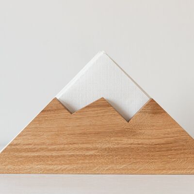 Mountain napkin holder