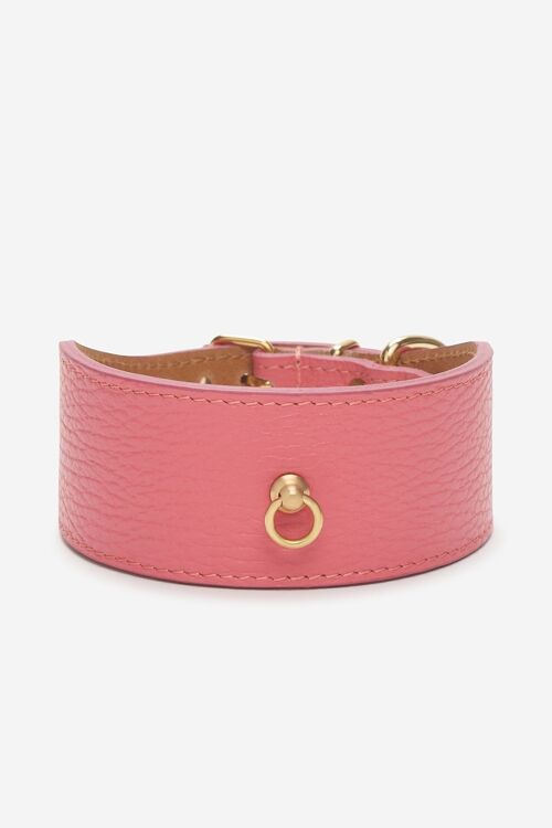 Collar Galgo Juno coral