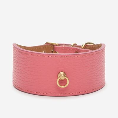 Collar Galgo Juno coral