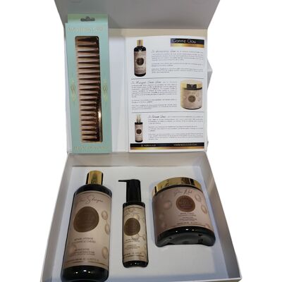 Trio Glow prestige box + Travel comb