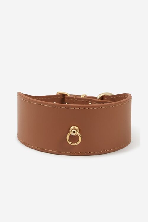 Collar Galgo Nara camel