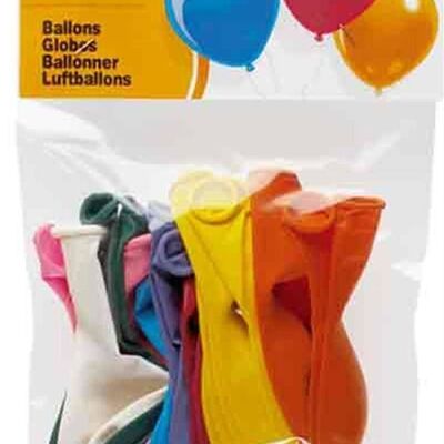Sachet 24 Ballons A Gonfler Luxe