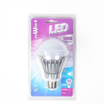 Bombilla LED de aluminio de 12w.