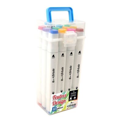 Box of 12 High-End Alcohol Markers