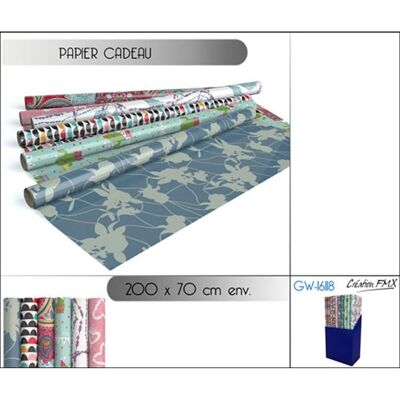 Wrapping paper roll 0.70 x 2m