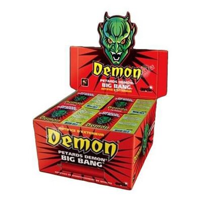 Bison 2 - Demon Big-Bang - 20 Packs of 4 Firecrackers