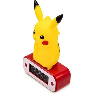 Reloj despertador digital Pikachu