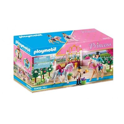 PLAYMOBIL - Princesa con Caballos e Instructor