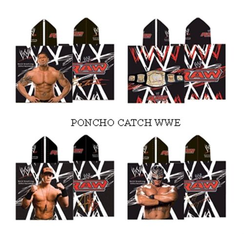 Poncho 60 x 120 WWE 6 mod.ass.