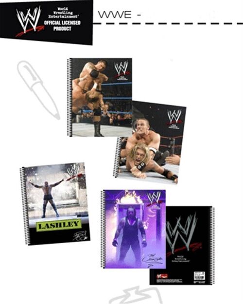 Carn A5 Spi 80p. WWE Catch Lignes 