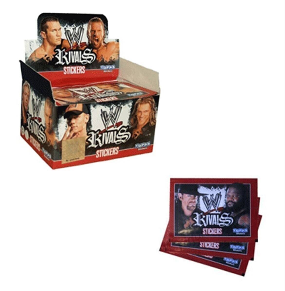 Confezione da 6 adesivi WWE CATCH Rivals