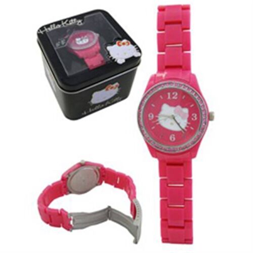 Montre Rose Strass HELLO KITTY