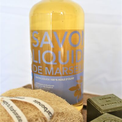 Liquid Marseille neutral soap with olive oil - 1L