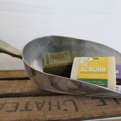 „LE SCRUBB“ Küchen-DIY-Gartenseife – ätherisches Zitronenöl