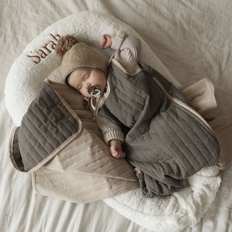 Barboteuse bébé en gaze de coton - vêtement made in Lyon