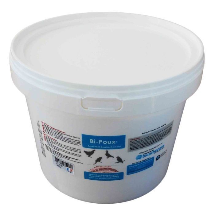 Bi-Poux® 4 kg - Trockenmittelpulver für die Hygiene von Hühnerställen und Volieren