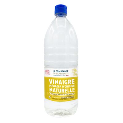 Household white vinegar - Lemon flavor - 1L
