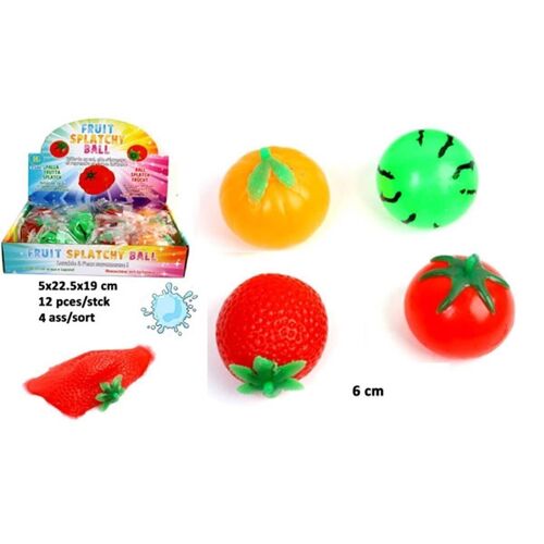 Balle Splash Fruits 6 cm