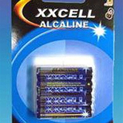 Bl 4 batterie alcaline XXCELL LR03