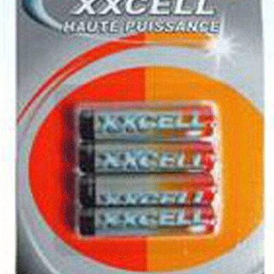 Bl 4 LR03 saline batteries XXCELL