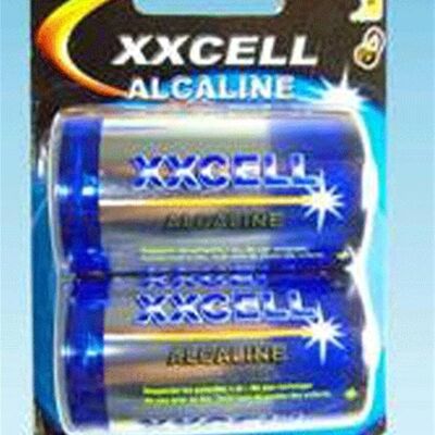 Bl 2 LR20 alc batteries. XXCELL