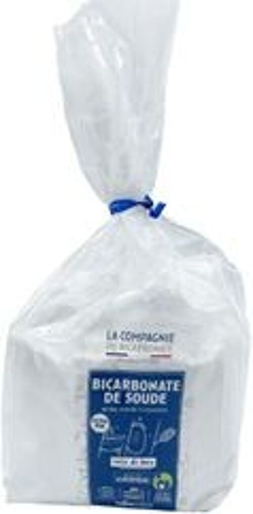 Bicarbonate alimentaire extra-fin - Sachet «Open-Up» - 1kg