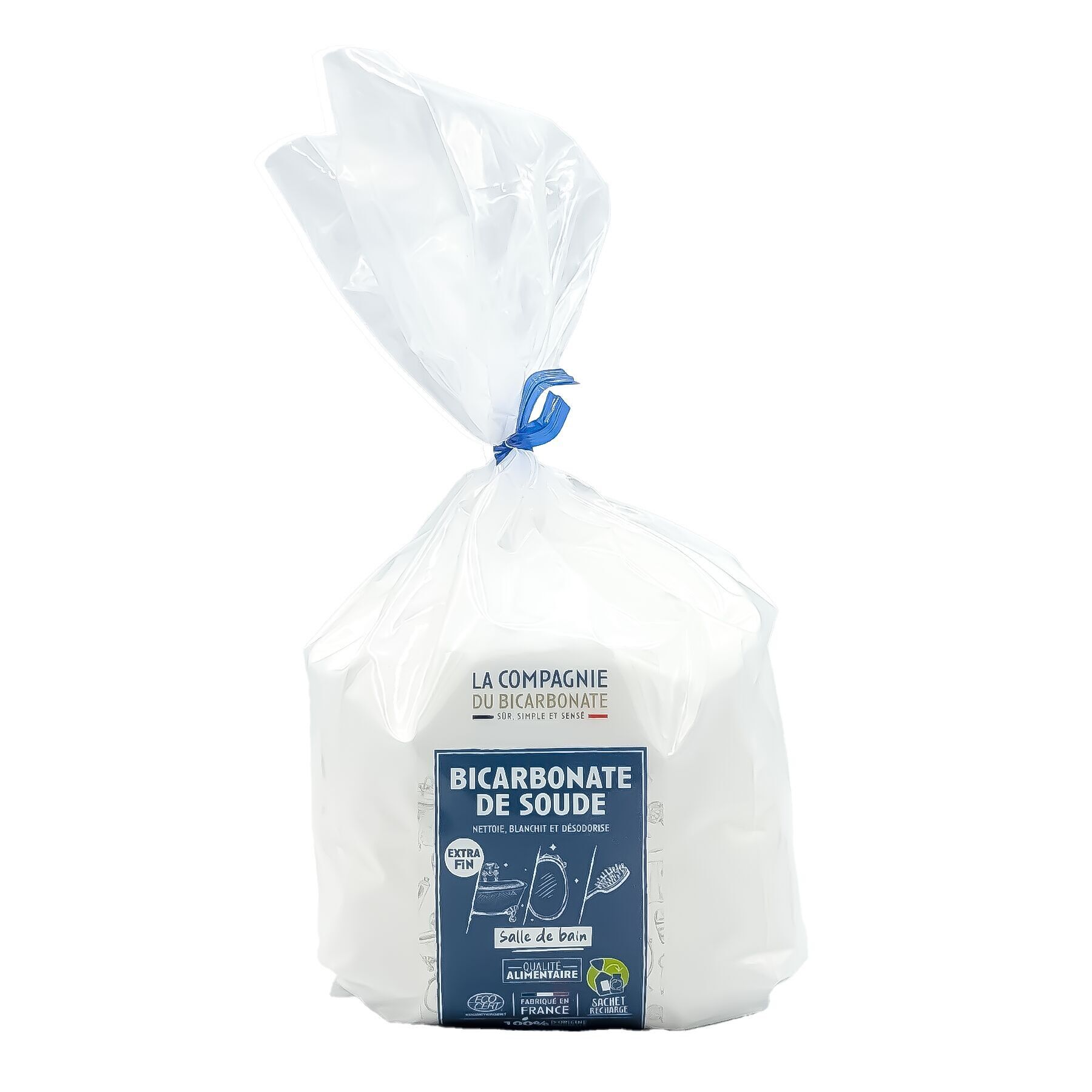 Bicarbonato alimentario extrafino - Sobre «Open-Up» - 1kg